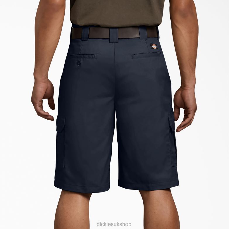 Regular Fit Cargo Shorts 11\" Men Dickies Dark Navy (DN) 88T84429 Apparel