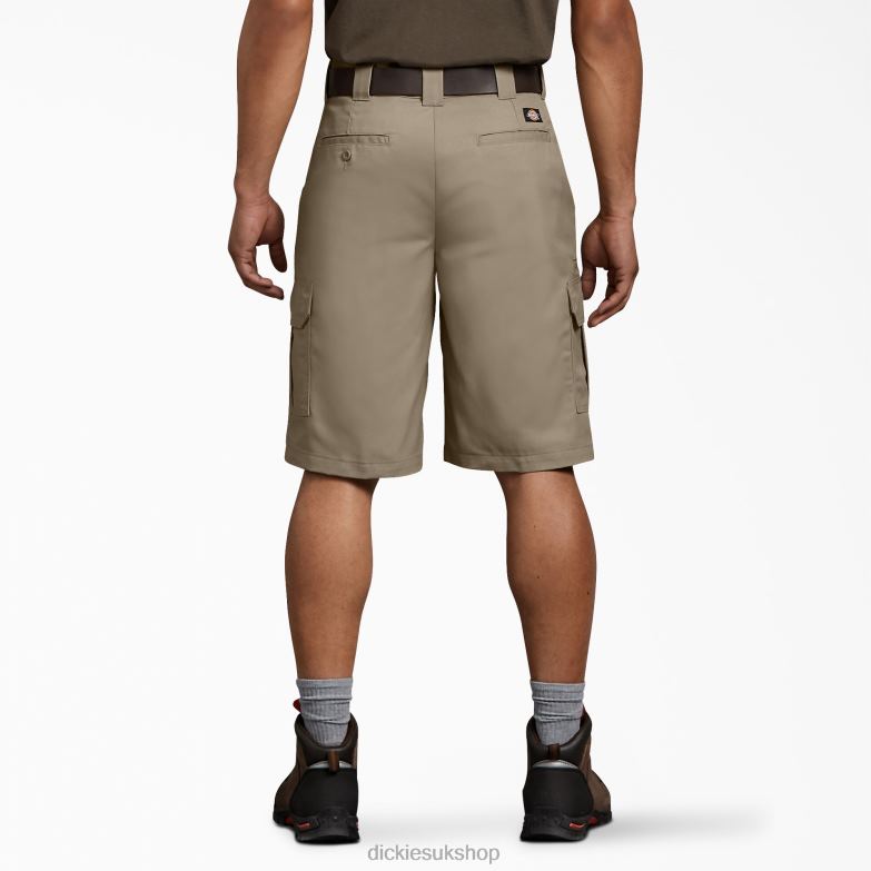 Regular Fit Cargo Shorts 11\" Men Dickies Desert Sand (DS) 88T84430 Apparel