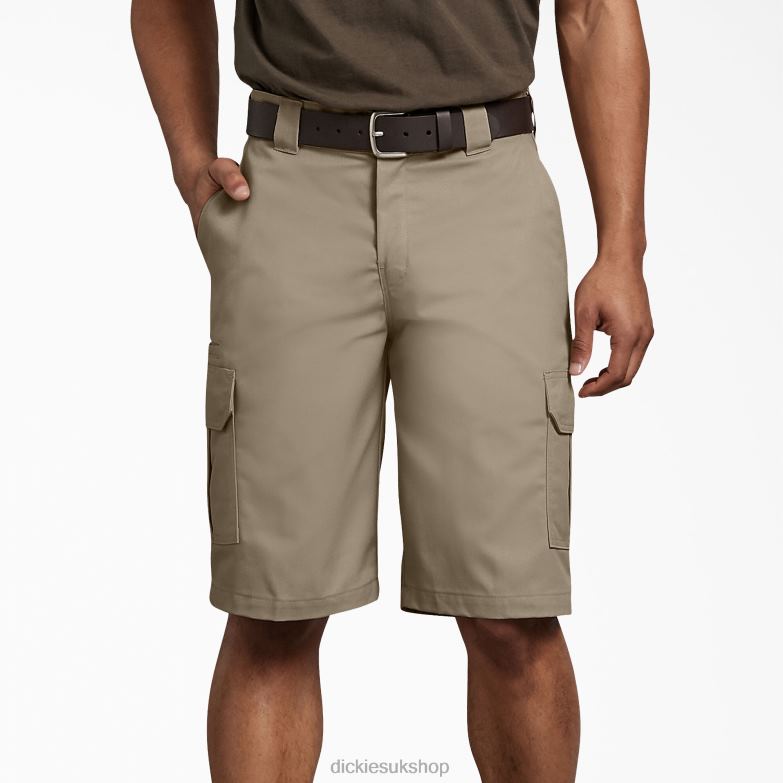 Regular Fit Cargo Shorts 11\" Men Dickies Desert Sand (DS) 88T84430 Apparel