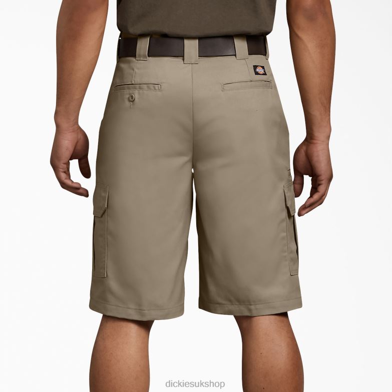 Regular Fit Cargo Shorts 11\" Men Dickies Desert Sand (DS) 88T84430 Apparel