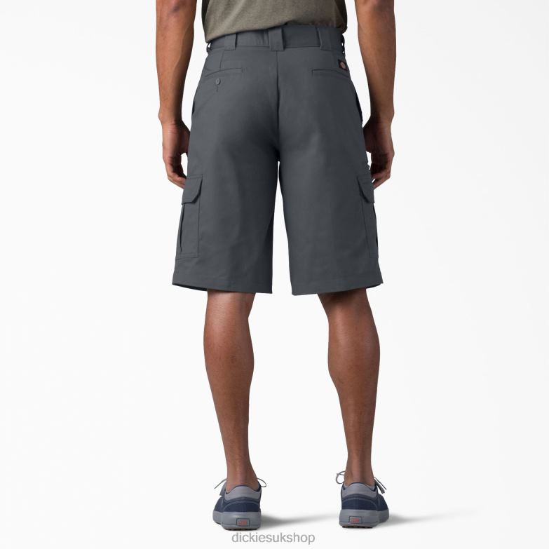 Relaxed Fit Cargo Shorts 13\" Men Dickies Charcoal Gray (CH) 88T84361 Apparel