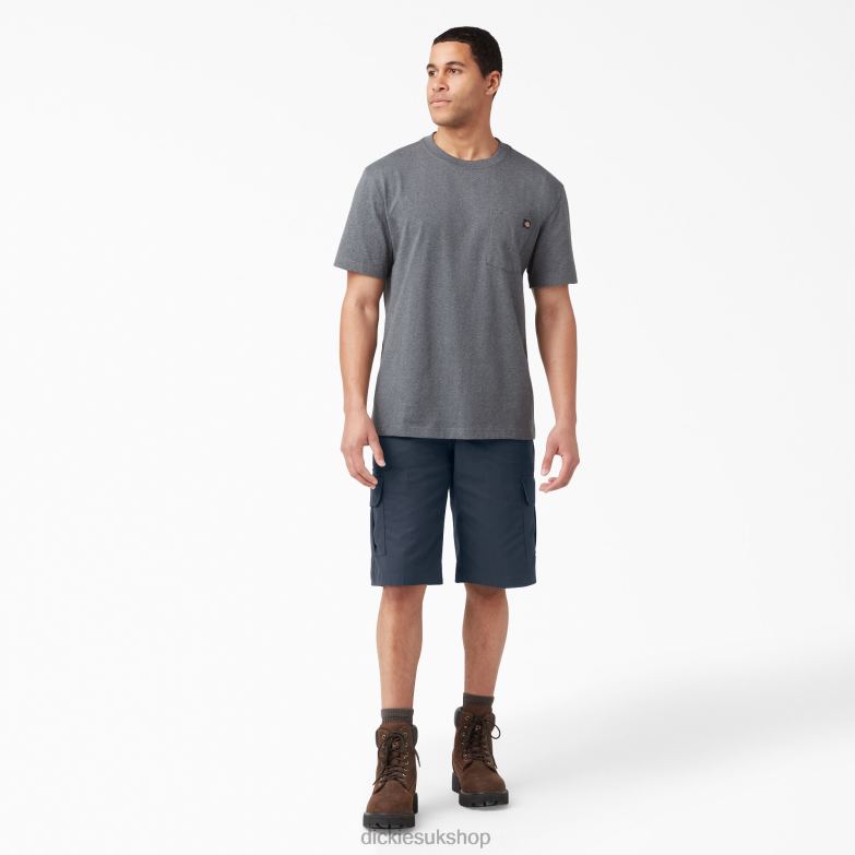 Relaxed Fit Cargo Shorts 13\" Men Dickies Dark Navy (DN) 88T84362 Apparel