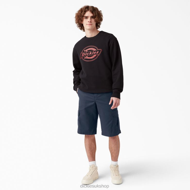 Relaxed Fit Cargo Shorts 13\" Men Dickies Dark Navy (DN) 88T84362 Apparel