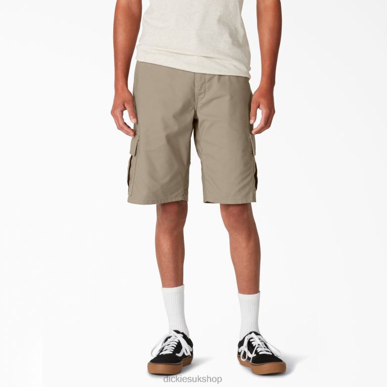 Skateboarding Cargo Shorts 11" Men Dickies Desert Sand (DS) 88T84418 Apparel