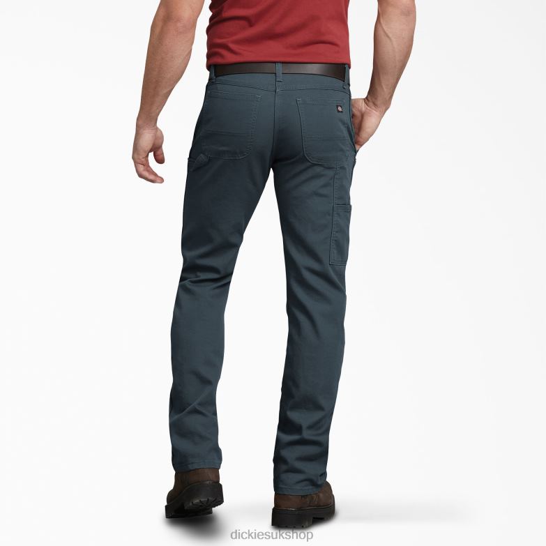 Regular Fit Duck Carpenter Pants Men Dickies Stonewashed Diesel Gray (SYG) 88T8499 Apparel