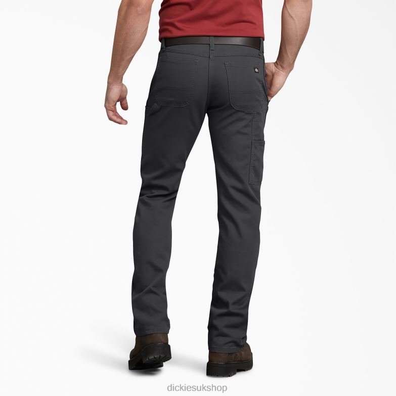 Regular Fit Duck Carpenter Pants Men Dickies Stonewashed Gray (SSL) 88T8497 Apparel