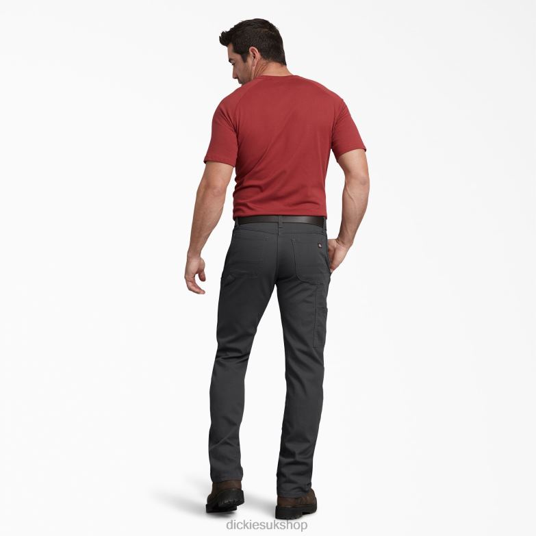 Regular Fit Duck Carpenter Pants Men Dickies Stonewashed Gray (SSL) 88T8497 Apparel