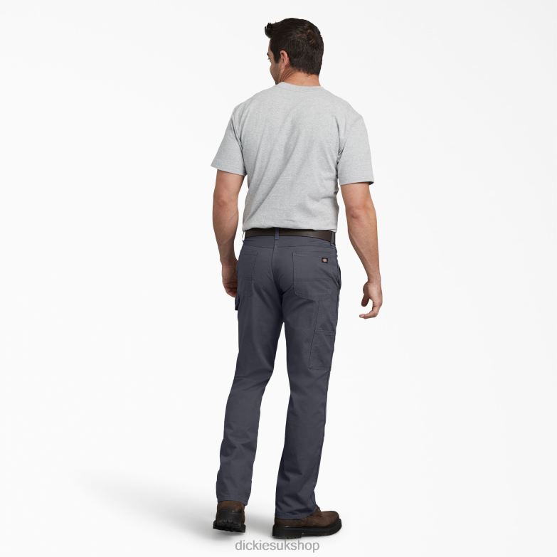 Regular Fit Ripstop Carpenter Pants Men Dickies Rinsed Diesel Gray (RYG) 88T84217 Apparel