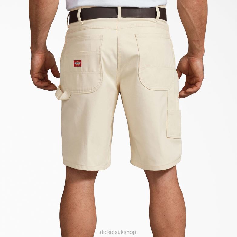 Utility Painter Shorts 11\" Men Dickies Natural Beige (NT) 88T84174 Apparel
