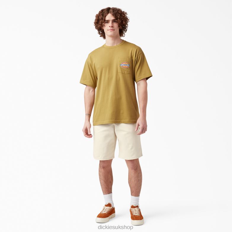 Utility Painter Shorts 11\" Men Dickies Natural Beige (NT) 88T84174 Apparel