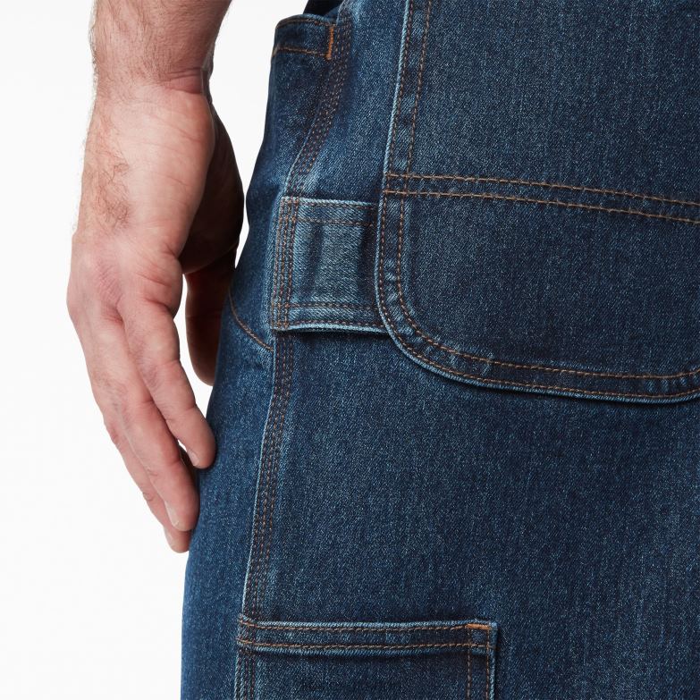 DuraTech Renegade Relaxed Fit Jeans Men Dickies Medium Blue (A1K) 88T84260 Apparel