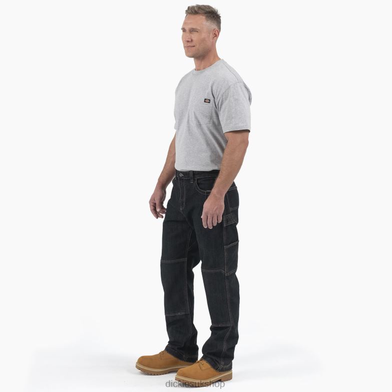 DuraTech Renegade Relaxed Fit Jeans Men Dickies Tint Khaki Wash (D2N) 88T84262 Apparel