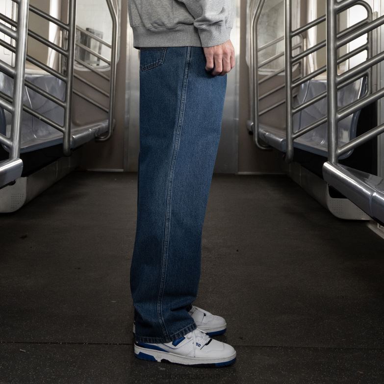 Jake Hayes Relaxed Fit Jeans Men Dickies Stonewashed Vintage Blue (WVB) 88T8452 Apparel