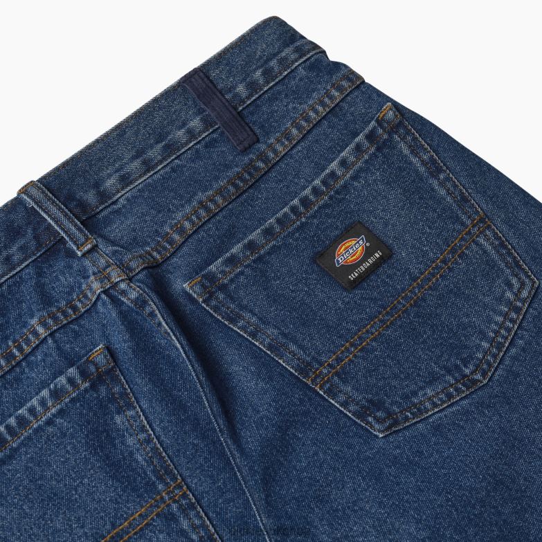 Jake Hayes Relaxed Fit Jeans Men Dickies Stonewashed Vintage Blue (WVB) 88T8452 Apparel