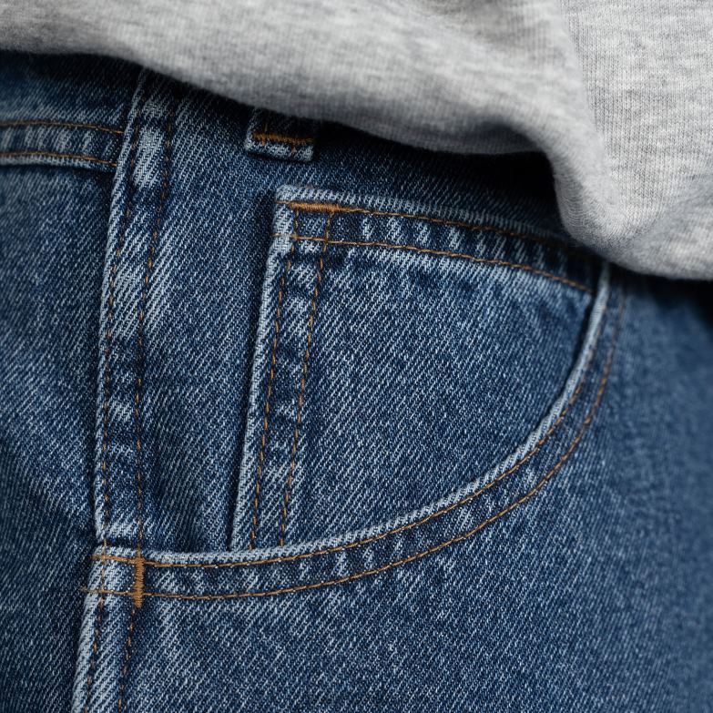 Jake Hayes Relaxed Fit Jeans Men Dickies Stonewashed Vintage Blue (WVB) 88T8452 Apparel