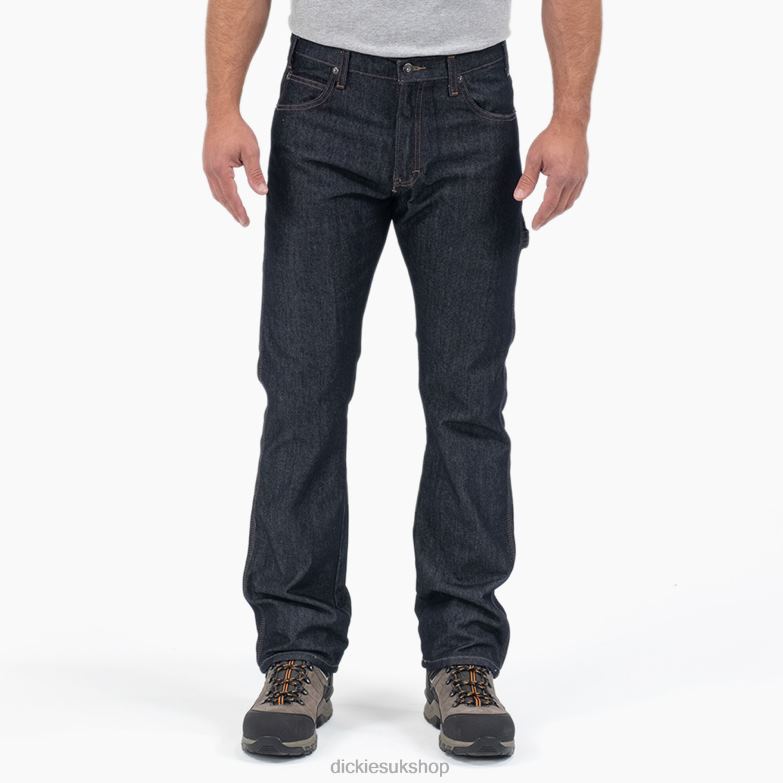 Regular Fit Carpenter Jeans Men Dickies Rinsed Indigo Blue (RNB) 88T84291 Apparel