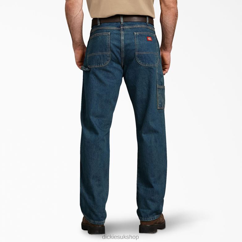 Relaxed Fit Carpenter Jeans Men Dickies Heritage Tinted Khaki (THK) 88T84118 Apparel