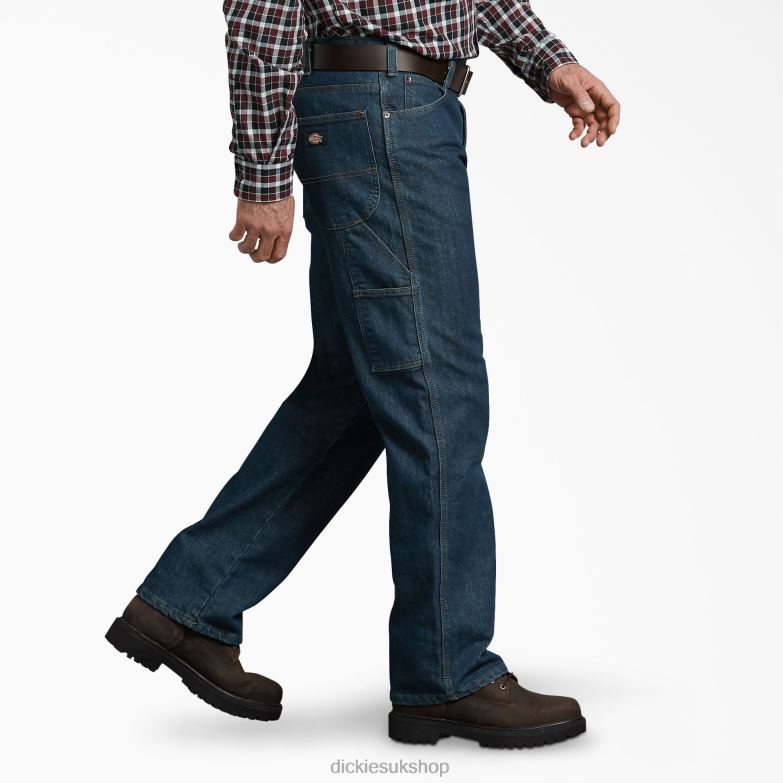 Relaxed Fit Carpenter Jeans Men Dickies Heritage Tinted Khaki (THK) 88T84245 Apparel