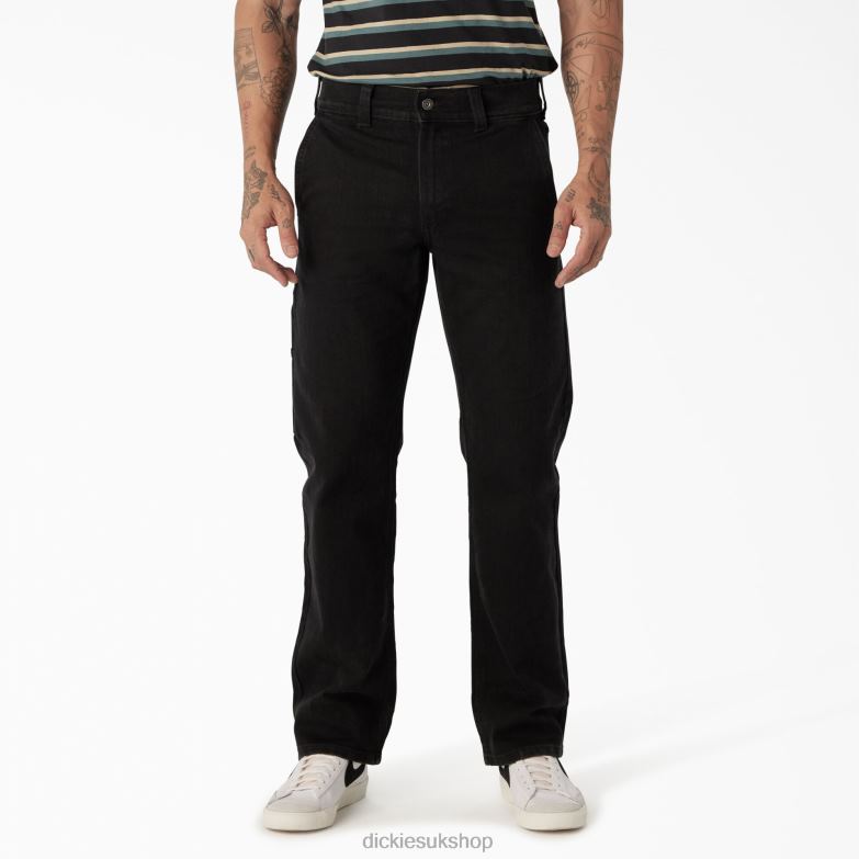 Skateboarding Utility Jeans Men Dickies Black Denim (L9D) 88T84209 Apparel
