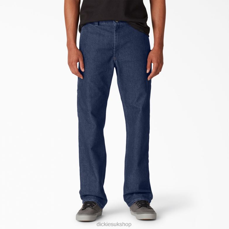 Skateboarding Utility Jeans Men Dickies Stonewashed Indigo Blue (SNB) 88T84211 Apparel