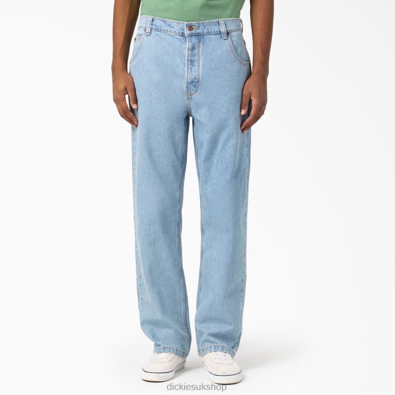 Thomasville Loose Fit Jeans Men Dickies Light Denim (LTD) 88T84218 Apparel