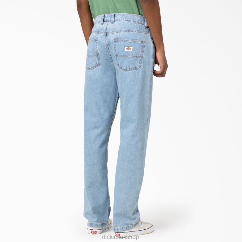 Thomasville Loose Fit Jeans Men Dickies Light Denim (LTD) 88T84218 Apparel