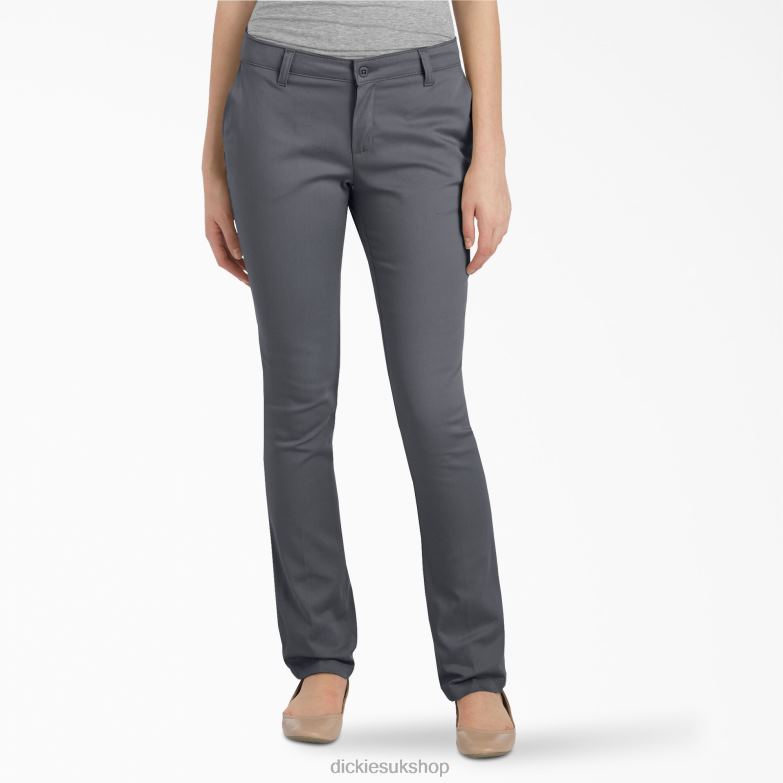 Juniors\' Classic Fit Pants Kids Dickies Charcoal Gray (CH) 88T842714 Apparel