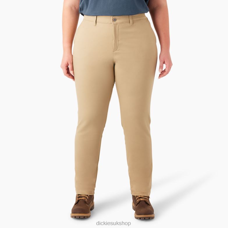 Plus Skinny Twill Pants Women Dickies Regular 88T841904 Apparel