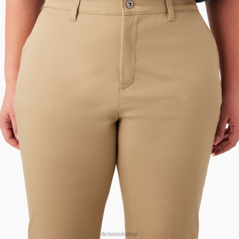 Plus Slim Fit Bootcut Twill Pants Women Dickies Regular 88T841899 Apparel