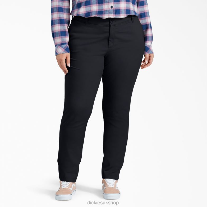Plus Slim Fit Skinny Leg Pants Women Dickies Regular 88T841830 Apparel