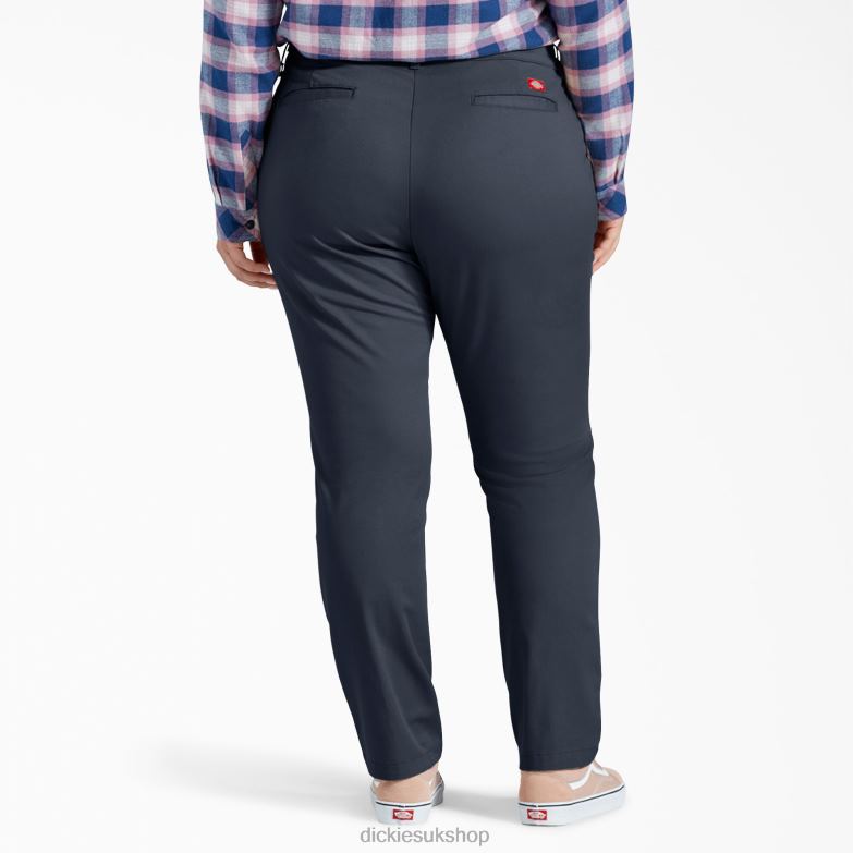 Plus Slim Fit Skinny Leg Pants Women Dickies Regular 88T841831 Apparel