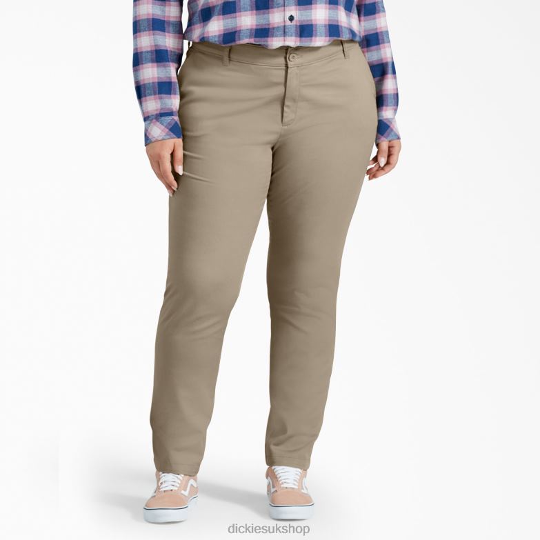 Plus Slim Fit Skinny Leg Pants Women Dickies Regular 88T841832 Apparel