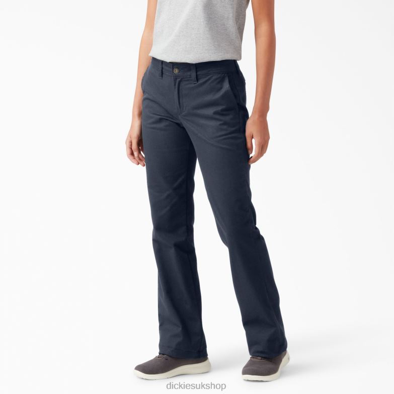 Slim Bootcut Twill Pants Women Dickies Regular 88T841873 Apparel
