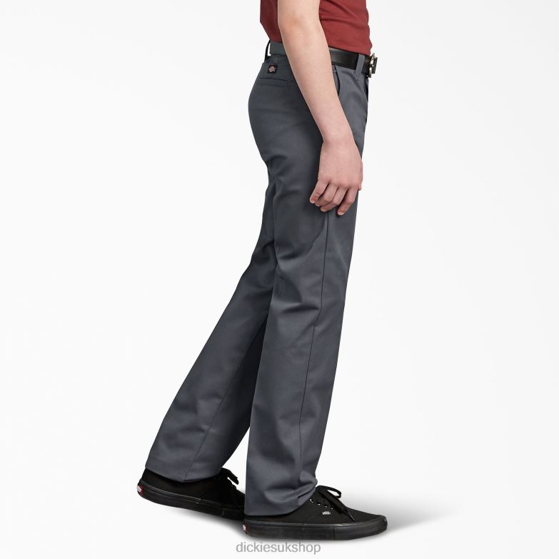 Slim Fit Pants Kids Dickies Charcoal Gray (CH) 88T842664 Apparel