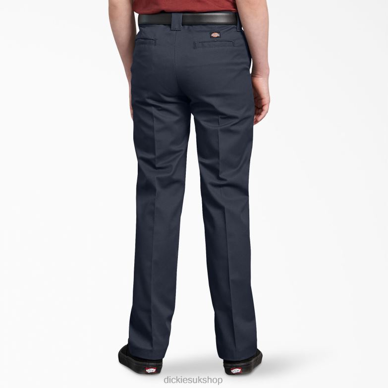 Slim Fit Pants Kids Dickies Dark Navy (DN) 88T842665 Apparel