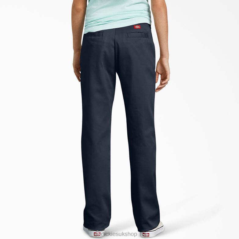 Slim Fit Pants Kids Dickies Dark Navy (DN) 88T842707 Apparel