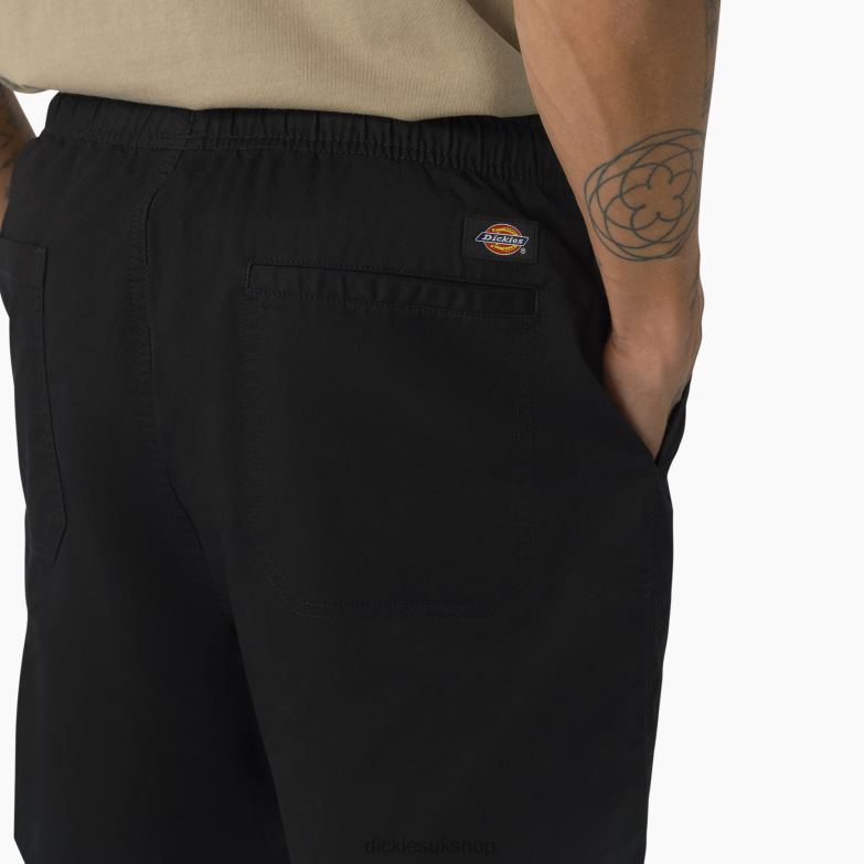 Pelican Rapids Shorts 6\" Men Dickies Black (BKX) 88T84450 Apparel