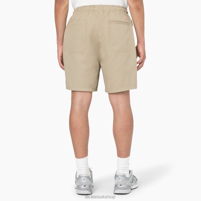 Pelican Rapids Shorts 6\" Men Dickies Desert Sand (DS) 88T84452 Apparel