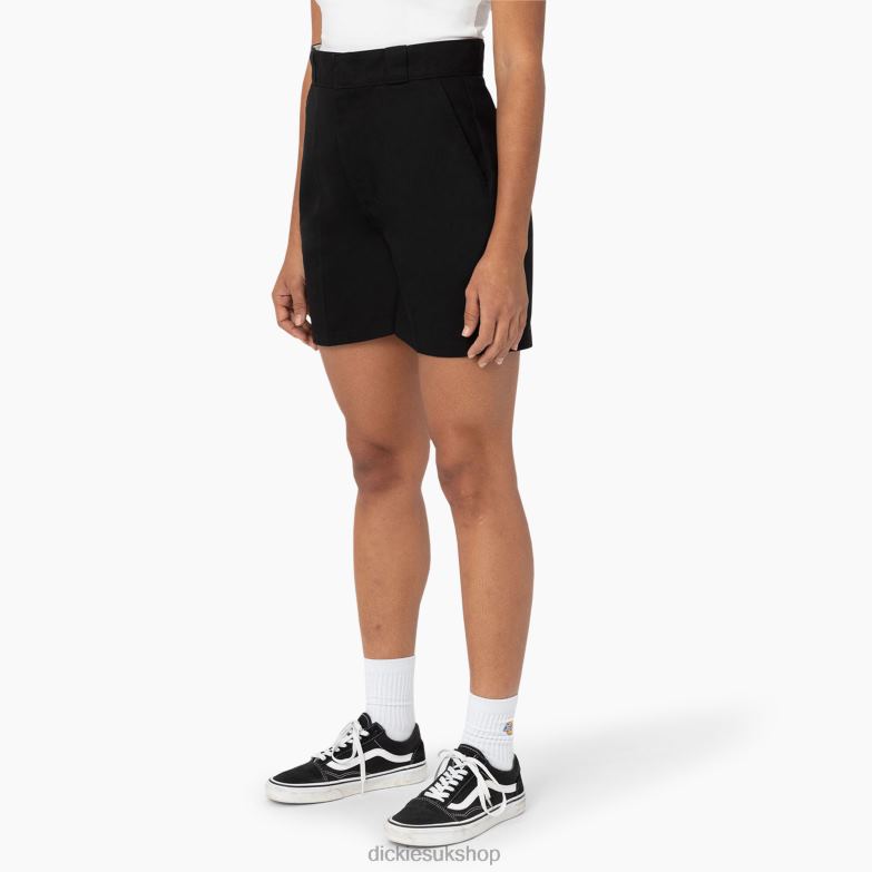 Phoenix Shorts 4\" Women Dickies Black (BKX) 88T842222 Apparel