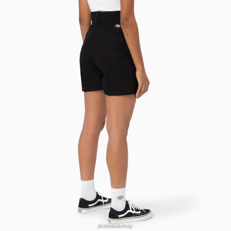 Phoenix Shorts 4\" Women Dickies Black (BKX) 88T842222 Apparel