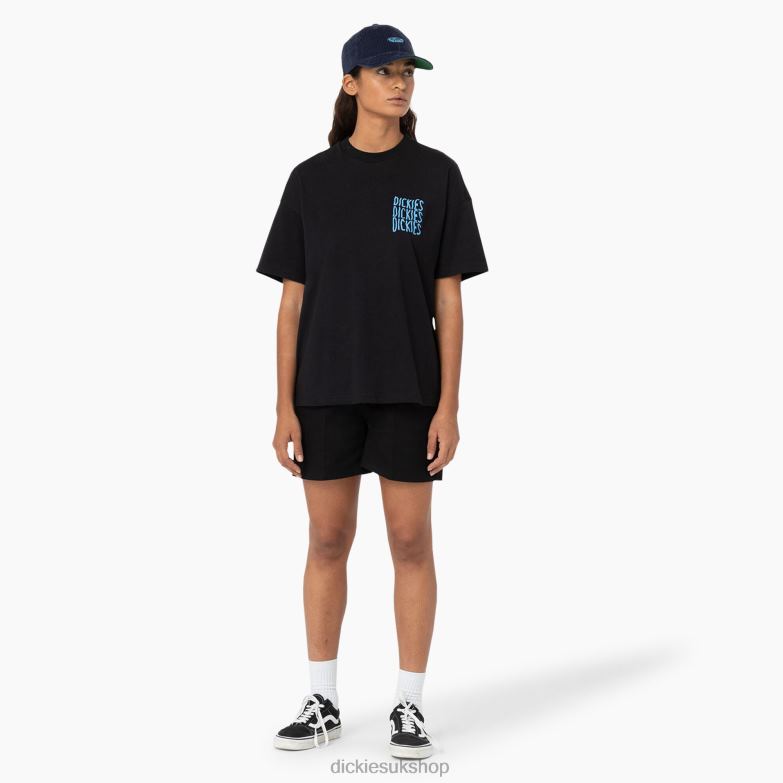 Phoenix Shorts 4\" Women Dickies Black (BKX) 88T842222 Apparel