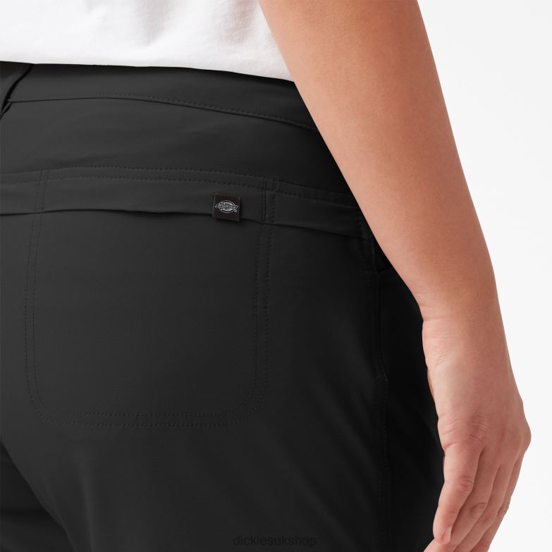 Plus Cooling Shorts 9\" Women Dickies Black (BK) 88T841614 Apparel