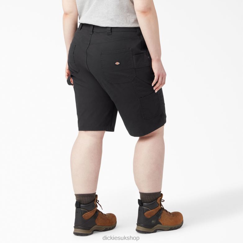 Plus Duck Carpenter Shorts 11\" Women Dickies Regular 88T842267 Apparel