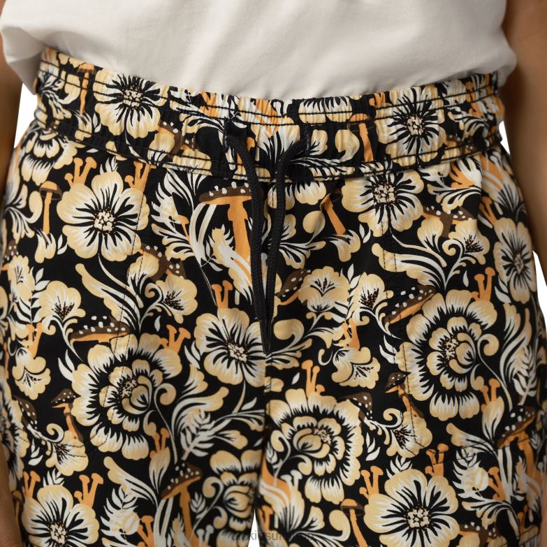 Roseburg Shorts 7\" Women Dickies Brown Floral Print (BG2) 88T842262 Apparel