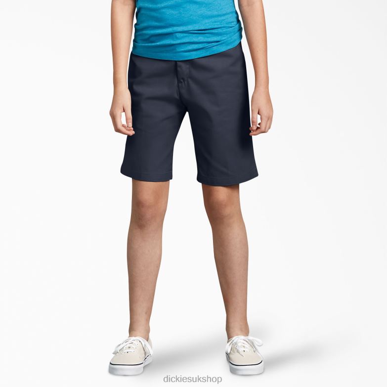 Slim Fit Shorts Kids Dickies Dark Navy (DN) 88T842712 Apparel