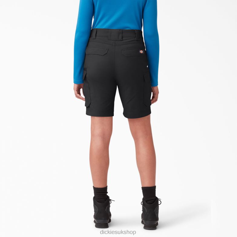 Temp-iQ 365 Shorts 9\" Women Dickies Black (BKX) 88T841612 Apparel