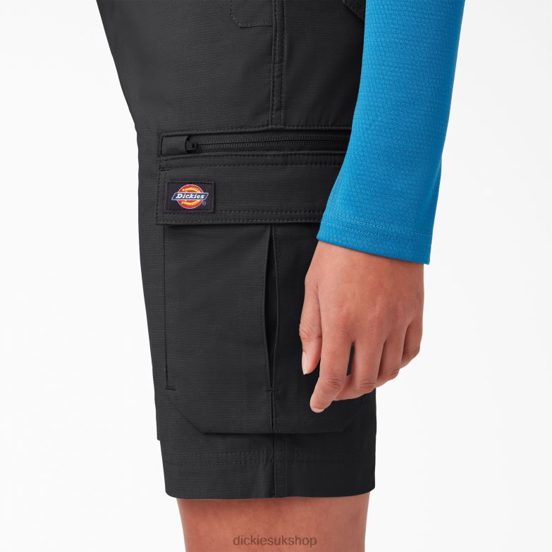 Temp-iQ 365 Shorts 9\" Women Dickies Black (BKX) 88T841612 Apparel