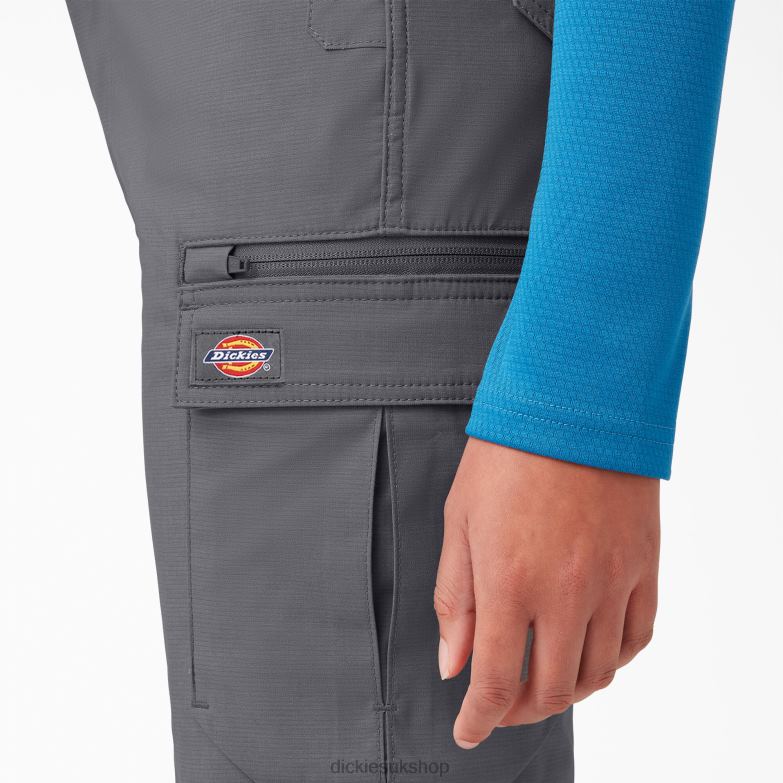 Temp-iQ 365 Shorts 9\" Women Dickies Graphite Gray (GA) 88T841613 Apparel