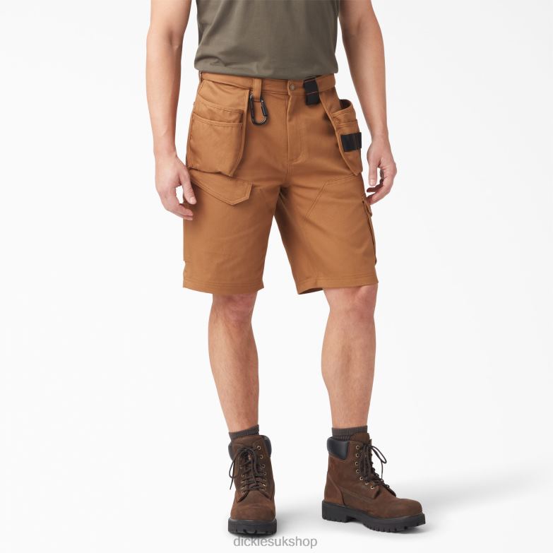 Traeger Ultimate Grilling Shorts 11" Men Dickies Brown Duck (BD) 88T84472 Apparel