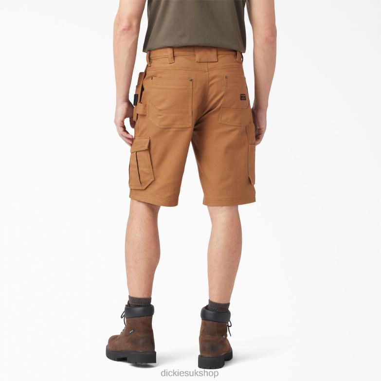 Traeger Ultimate Grilling Shorts 11\" Men Dickies Brown Duck (BD) 88T84472 Apparel
